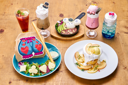 画像集 No.006のサムネイル画像 / カプコンカフェ「逆転裁判」コラボメニュー試食会をレポート。マジシャン姿のキャラクターがあしらわれたグッズも展開