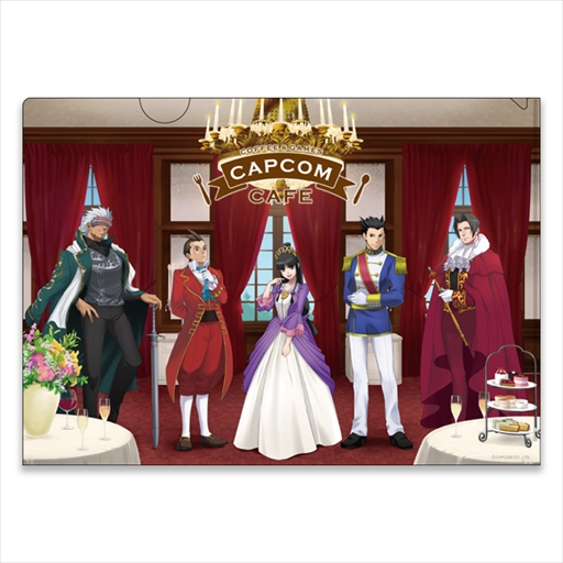 画像集#010のサムネイル/12月24日に始まるカプコンカフェ×「逆転裁判」コラボの試食会レポートをお届け。お馴染みのキャラクターたちが王室風衣装で登場