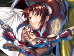 「対魔忍RPG」×「BLACK LAGOON」コラボが7月31日より開催に。対魔忍スーツのレヴィとドレス姿のバラライカが参戦