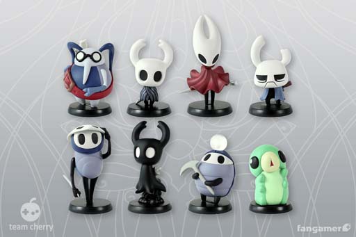 画像集 No.002のサムネイル画像 / 「Hollow Knight」，ミニフィギュアやぬいぐるみなど最新グッズ10点を販売開始