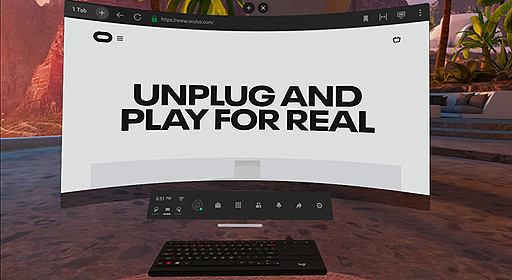 画像集#003のサムネイル/「Oculus Quest 2」にてワイヤレスでPC用VRタイトルが利用可能に。120Hz対応も含むv28ソフトウェアアップデートが近日中に提供開始へ