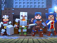 「マインクラフト」の世界観を使ったアクションアドベンチャー,「Minecraft Dungeons」が2019年に発売