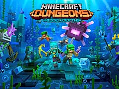 「Minecraft Dungeons」に,海の底で冒険を繰り広げる最新DLC“Hidden Depths”が5月26日に登場