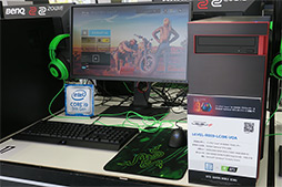 画像集 No.005のサムネイル画像 / Intelがベルサール秋葉原でPCゲームイベントを開催。最新CPU購入で「R6S」や1000円分のWebMoneyがもらえるキャンペーンもスタート