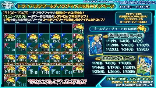 画像集#062のサムネイル/「SAO AC ディープ・エクスプローラー」，クリスマスイベントやキャンペーンが開催