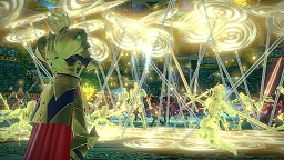 画像集 No.012のサムネイル画像 / Switch版「Fate/EXTELLA LINK」,サーヴァント26騎タイプ別紹介の第7回が公開&ディフォルメサーヴァントの立て看板が全国24店舗に設置決定
