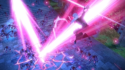 画像集 No.015のサムネイル画像 / Switch版「Fate/EXTELLA LINK」,サーヴァント26騎タイプ別紹介の第7回が公開&ディフォルメサーヴァントの立て看板が全国24店舗に設置決定