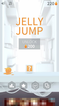 画像集 No.007のサムネイル画像 / ゼリーを弾ませ上へ上へ。スマホ向けカジュアルアクション「Jelly Jump」を紹介する「（ほぼ）日刊スマホゲーム通信」第1850回