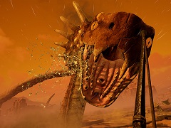 巨大なボスを自身のアクションで討伐するVRゲーム「TITAN SLAYER II」が本日正式リリース。早期アクセス版から多数の要素が追加