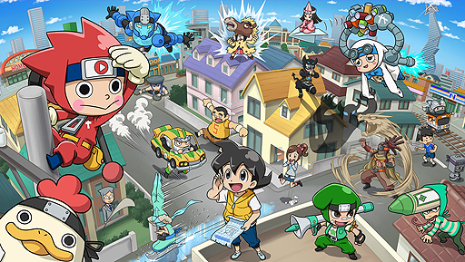 画像集 No.003のサムネイル画像 / 「ニンジャボックス」,ヌケニン達を仲間にできる「街の探索」要素と,「ワナの作成」に関する情報が公開