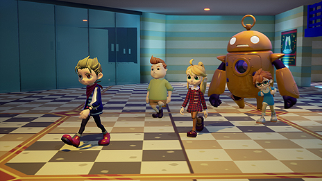 画像集 No.009のサムネイル画像 / タイムトラベルを扱うRPG「DESTINY CONNECT」,登場キャラ達や,戦闘の要となるメカ「アイザック」の能力に関する情報が公開に