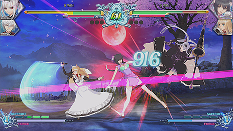 画像集 No.006のサムネイル画像 / 「BLADE ARCUS Rebellion from Shining」，新参戦キャラであるエクセラとゼストのストーリー，そして多彩な技が公開