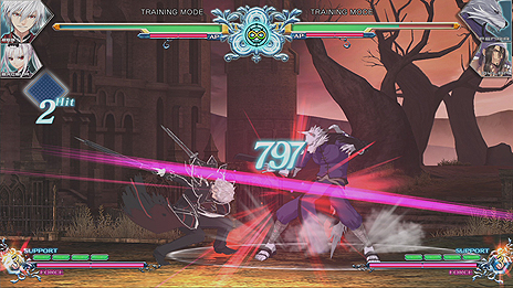 画像集 No.019のサムネイル画像 / 「BLADE ARCUS Rebellion from Shining」，新参戦キャラであるエクセラとゼストのストーリー，そして多彩な技が公開