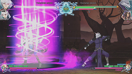 画像集 No.020のサムネイル画像 / 「BLADE ARCUS Rebellion from Shining」，新参戦キャラであるエクセラとゼストのストーリー，そして多彩な技が公開