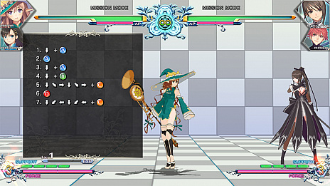 画像集 No.001のサムネイル画像 / 2D対戦格闘ゲーム「BLADE ARCUS Rebellion from Shining」の最新情報公開。今回は「ミッションモード」など，3つのモードを紹介