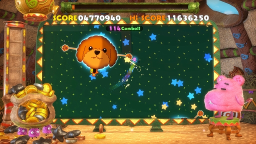 画像集 No.006のサムネイル画像 / 「日々、コントローラーいじり。」，ミニゲーム第2弾「グルグルプラネット」が本日登場。PS Plus加入者には無料配信中