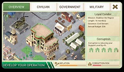 画像集 No.005のサムネイル画像 / 「Plague Inc. -伝染病株式会社-」の開発会社による政治/軍事シミュレーション「Rebel Inc.」が発表。12月6日にiOS版が配信予定