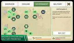 画像集 No.006のサムネイル画像 / 「Plague Inc. -伝染病株式会社-」の開発会社による政治/軍事シミュレーション「Rebel Inc.」が発表。12月6日にiOS版が配信予定