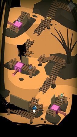 画像集 No.007のサムネイル画像 / スマホ向けパズルアドベンチャーゲーム「影のまどろむ場所 」を紹介する「（ほぼ）日刊スマホゲーム通信」第1886回