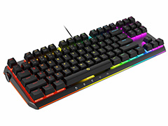本体側面にダイヤルを搭載したDREVOのゲーマー向け10キーレスキーボードが国内発売。日本語,英語配列いずれも税込約1万2000円