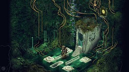 画像集 No.003のサムネイル画像 / 主人公を誘導して迷路を脱出させよう。iOS向けパズルアドベンチャーゲーム「Pavilion」を紹介する「(ほぼ)日刊スマホゲーム通信」第1892回