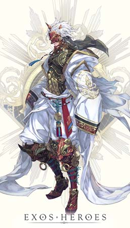 画像集 No.002のサムネイル画像 / 「エグゾスヒーローズ」，新規英雄「赤魎」登場。コアレイド「シークレットインベージョン」公開も