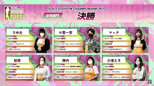 画像集 No.010のサムネイル画像 / 「ジョジョの奇妙な冒険 ラストサバイバー」全国決勝大会レポート。男女2部門で争われた個人戦の最強プレイヤーは誰だ!?