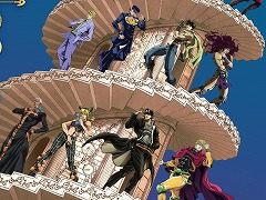世界初ッ!「ジョジョの奇妙な冒険」の体験型公式ショップ「THE★JOJO WORLD」2025年夏に渋谷でオープン。イラスト第1弾「螺旋階段」公開