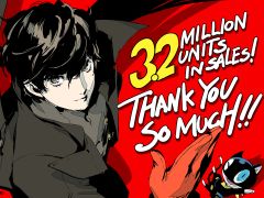 「ペルソナ5」の販売本数が全世界累計320万本を突破。「PlayStation Awards 2019」では25周年記念ユーザーチョイス賞を受賞