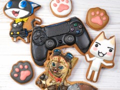 PS4発売8周年を記念したクッキーの画像が公式Twitterで公開。“猫の日”にちなみ,トロなどを再現