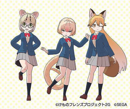 画像集#008のサムネイル/「けものフレンズ3」，シナリオイベント「桜舞うわいるど学校体験記」が開催