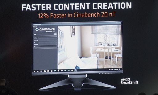 画像集#033のサムネイル/AMD，Ryzen 4000シリーズ，Radeon 5600シリーズを発表。まさかのFreeSync仕切り直し？　新技術SmartShiftで消費電力そのままノートPCの描画性能を10％アップ