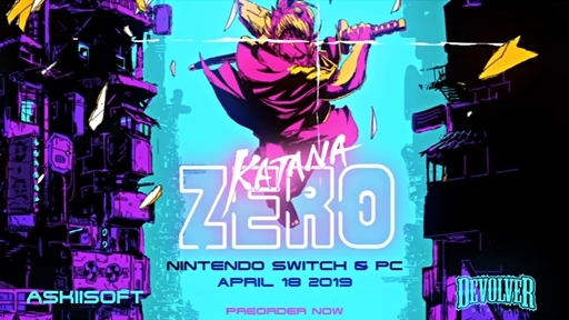 Katana ZERO - Release Date Trailer