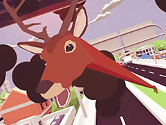 今度はシカだ! シカに全振りした「DEEEER Simulator:ごく普通のシカのゲーム」のクラウドファンディング企画が本日開始