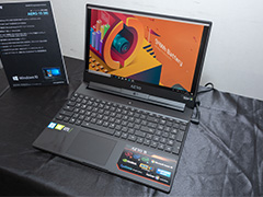 GIGABYTE,国内ゲーマー向けノートPC市場への正式参入を発表。第1弾はAIで動作を最適化するRTX 20搭載モデル