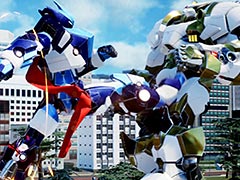 「オーバーライド 巨大メカ大乱闘」の対戦モード紹介トレイラーが公開。メカ1機を複数人で操作するCO-OPの映像も