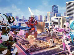 PS4用「オーバーライド 巨大メカ大乱闘」が本日発売。12機の巨大メカが,世界都市などを舞台に大乱闘を繰り広げるアクションゲーム