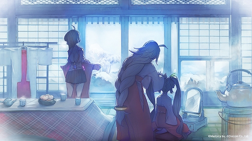 画像集#008のサムネイル/「ミコノート はれときどきけがれ」が2月21日に配信決定。オープニングアニメーションが公開に