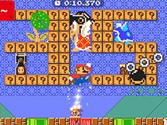 「スーパーマリオメーカー 2」,スーパーマリオブラザーズ35周年プレミアムメダルが狙える「ハックンタイムアタック」が11月18日より開催へ