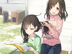 新作ADV「じんるいのみなさまへ」の最新情報が公開。ゲームシステムや女の子たちの“ゆる〜いサバイバル生活”の様子が明らかに
