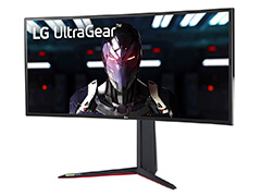 LG,34型3440×1440ドットで144Hz表示&G-SYNC Compatible対応の湾曲型液晶ディスプレイ「34GN850-B」を発売