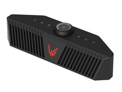LG,卓上サイズのゲーマー向けサウンドバー「GP3」を発売。2種類のバーチャルサラウンドサウンド機能に対応