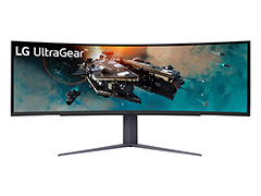 アスペクト比32:9で240Hz表示対応の48.8型ゲーマー向けディスプレイがLGから発売に