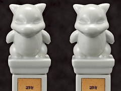 「ポケモン」“ジムに置いてある石像”がバンダイの萬代名工シリーズから登場。高さは約10cm,調味料入れとして使用可能