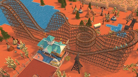 画像集 No.004のサムネイル画像 / 遊園地経営シミュレーション「ローラーコースタータイクーン・アドベンチャー」がNintendo Switch向けに5月16日発売