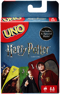 画像集 No.004のサムネイル画像 / 「ハリー・ポッター」コラボの「UNO」が3月末に発売へ。この商品だけのスペシャルルール「ワイルド組分け帽子」4枚入り