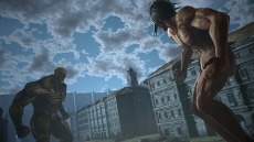 画像集 No.006のサムネイル画像 / 決戦兵装「雷槍」のアクションとTVアニメSeason3の名場面を収録。「進撃の巨人2 -Final Battle-」のPV第2弾が公開