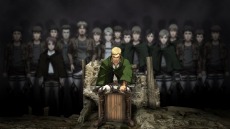 画像集 No.009のサムネイル画像 / 決戦兵装「雷槍」のアクションとTVアニメSeason3の名場面を収録。「進撃の巨人2 -Final Battle-」のPV第2弾が公開