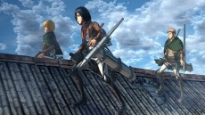 画像集 No.012のサムネイル画像 / 決戦兵装「雷槍」のアクションとTVアニメSeason3の名場面を収録。「進撃の巨人2 -Final Battle-」のPV第2弾が公開