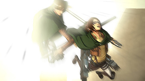 画像集 No.007のサムネイル画像 / 「進撃の巨人2 -Final Battle-」,「射撃装備」のフックドライブシーンが画像で公開。キャラエピソードモードの追加画像も